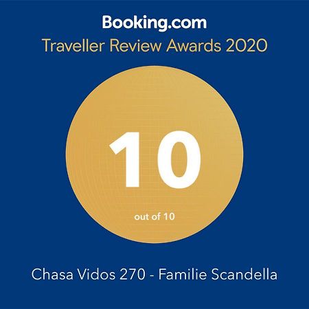 Chasa Vidos 270 - Familie Scandella Sent Εξωτερικό φωτογραφία